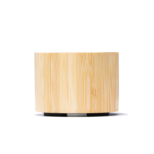 Bamboo Bluetooth Speaker Transparent Top – Round