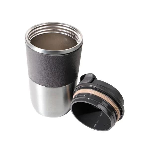 COZY TUMBLER – Stylish 420ml Stainless Steel Double-Wall Mug for Hot & Cold Drinks with Lasting Insulation
