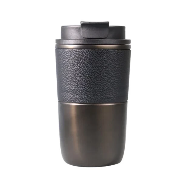 COZY TUMBLER – Stylish 420ml Stainless Steel Double-Wall Mug for Hot & Cold Drinks with Lasting Insulation