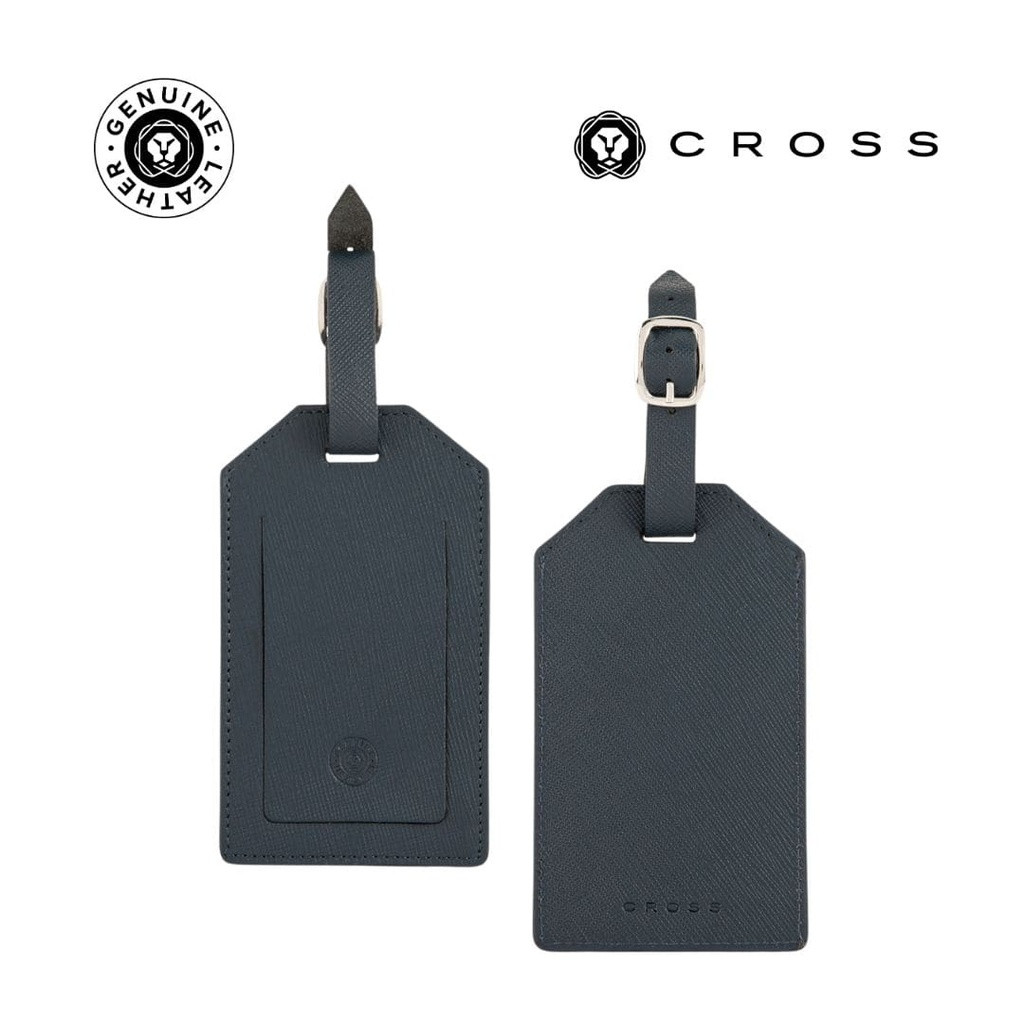 CROSS Saffiano Leather Luggage Label