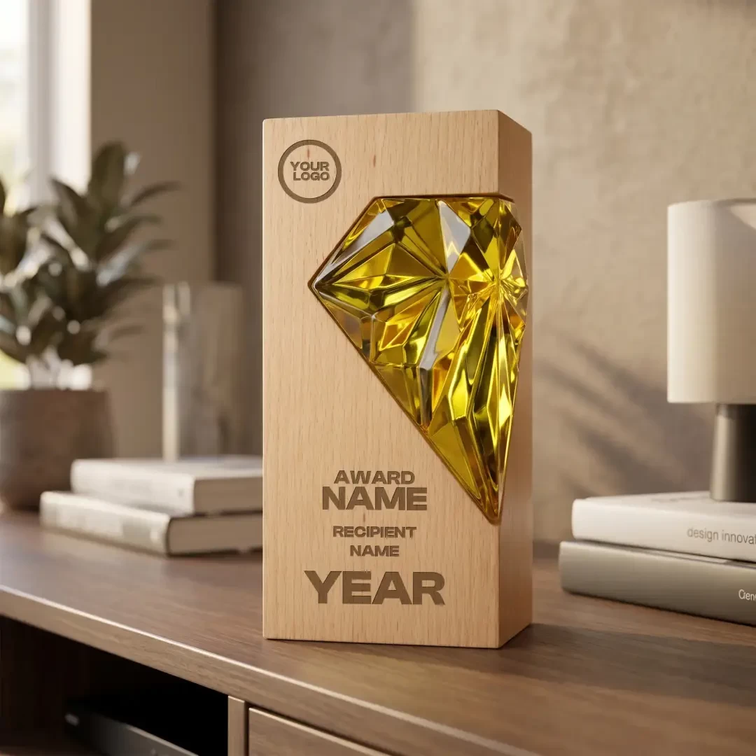 Diamond Accent Award Gold
