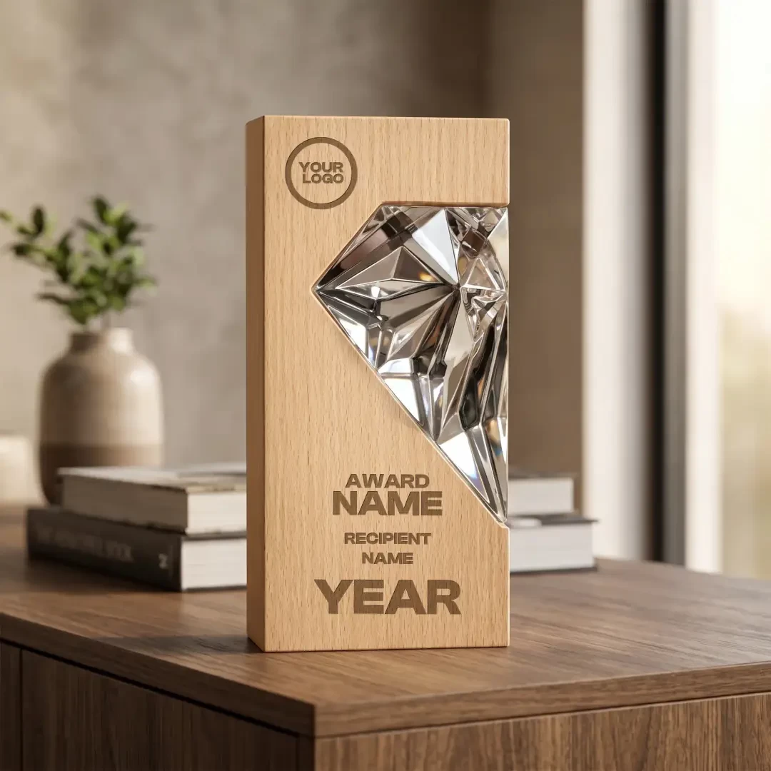 Diamond Accent Award Silver