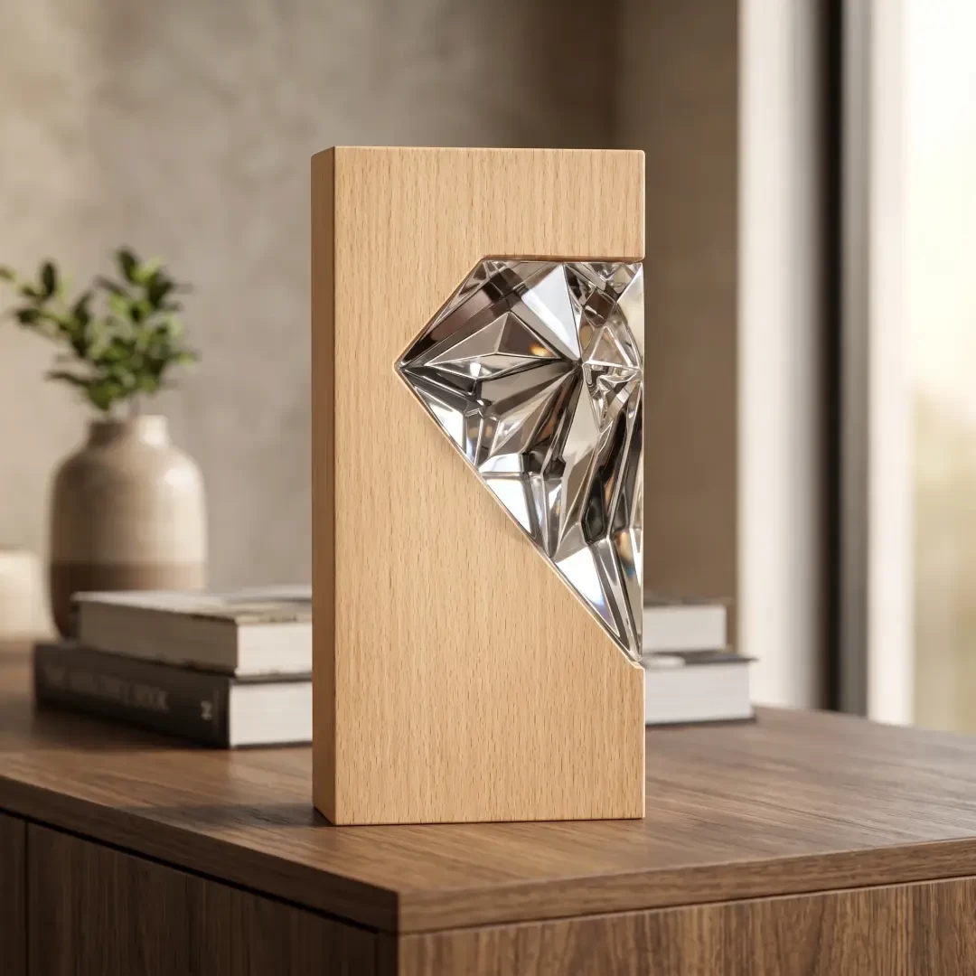 Diamond Accent Award Silver