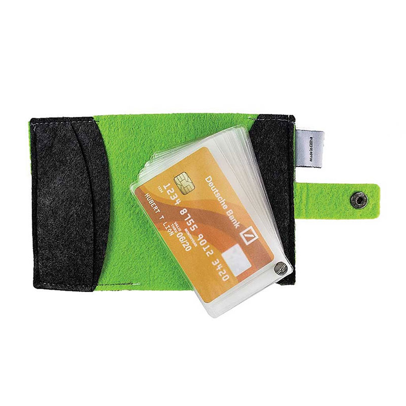 Eco-neutral Felt Cards Holder