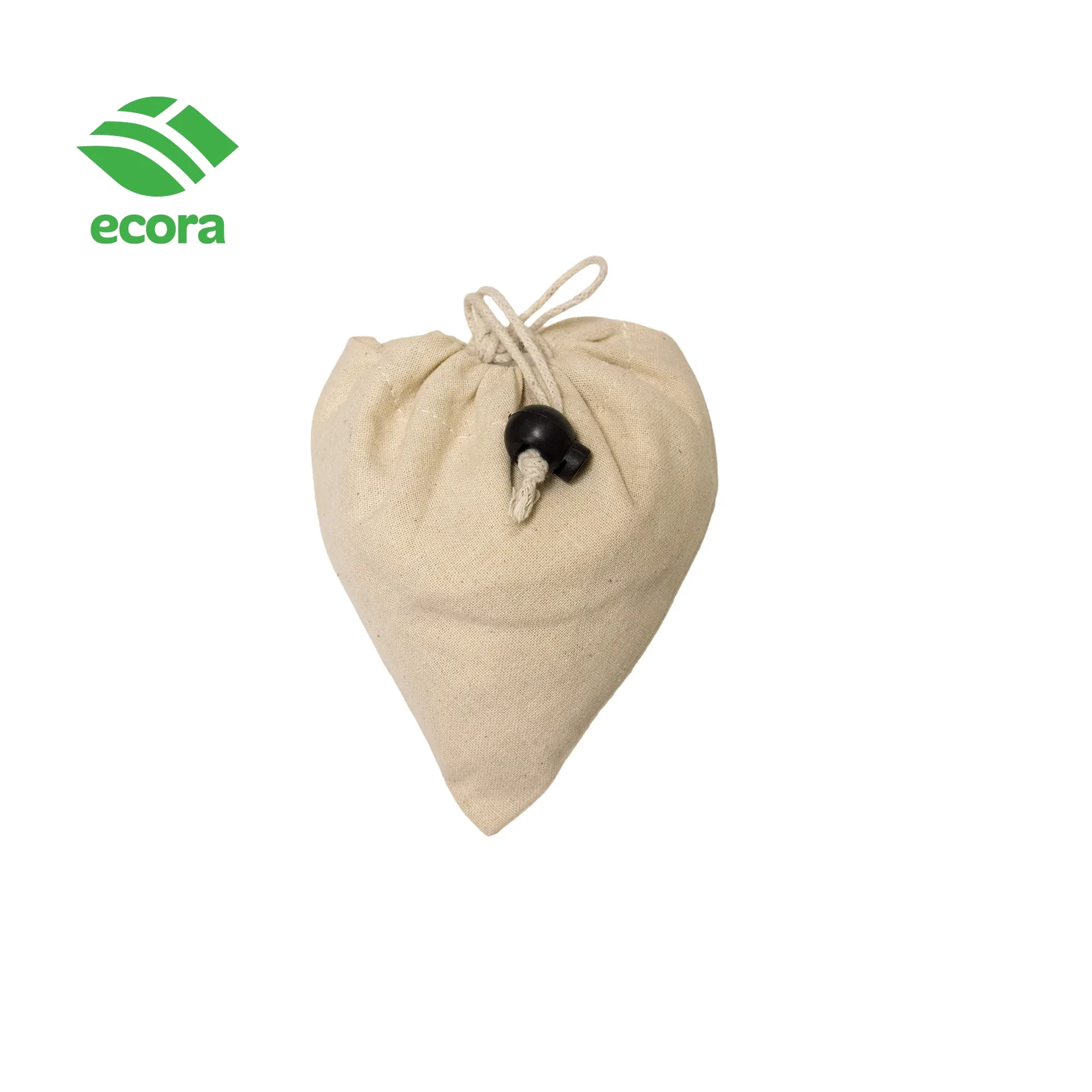 Ecora Foldable Canvas Shopping Bag — 140 GSM Natural