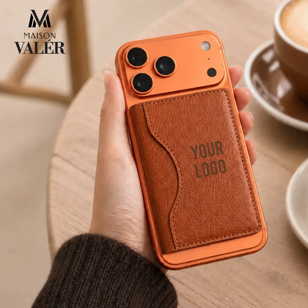 Executive Leather MagSafe Card Holder
