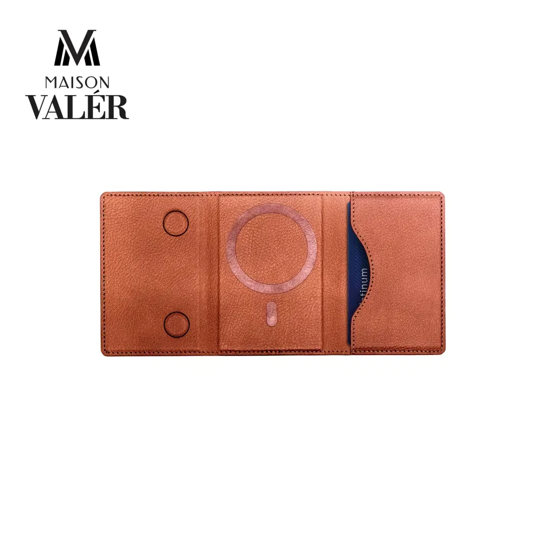 Executive Leather MagSafe Card Holder
