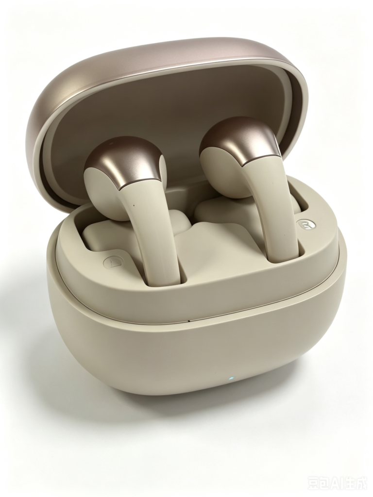 FITBUDS | Clip-On Wireless Earbuds with Type-C Charging Case | Bluetooth 6.0