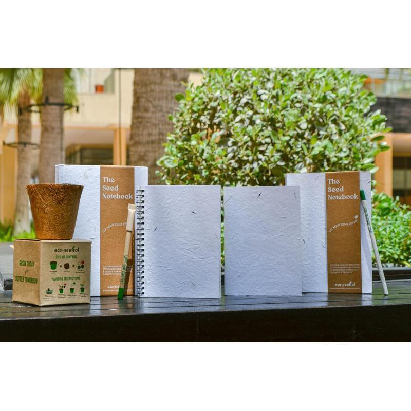 FORIO - eco-neutral® B6 Soft Cover Handmade Seed Paper Notebook