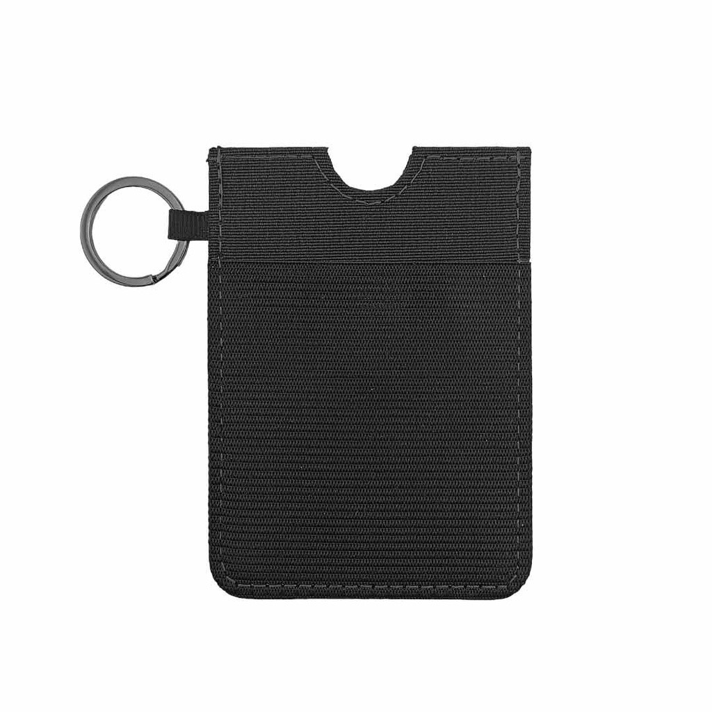 LUGANO - Vertical RFID Cardholder Wallet with Keyring