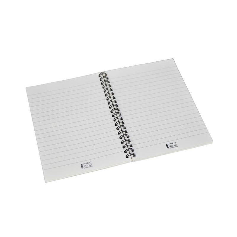 LUGO - eco-neutral® B6 Soft Cover Handmade Seed Paper Spiral Notebook