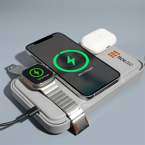 MOB CASE – Travel Wallet with 3-in-1 MagSafe Charger