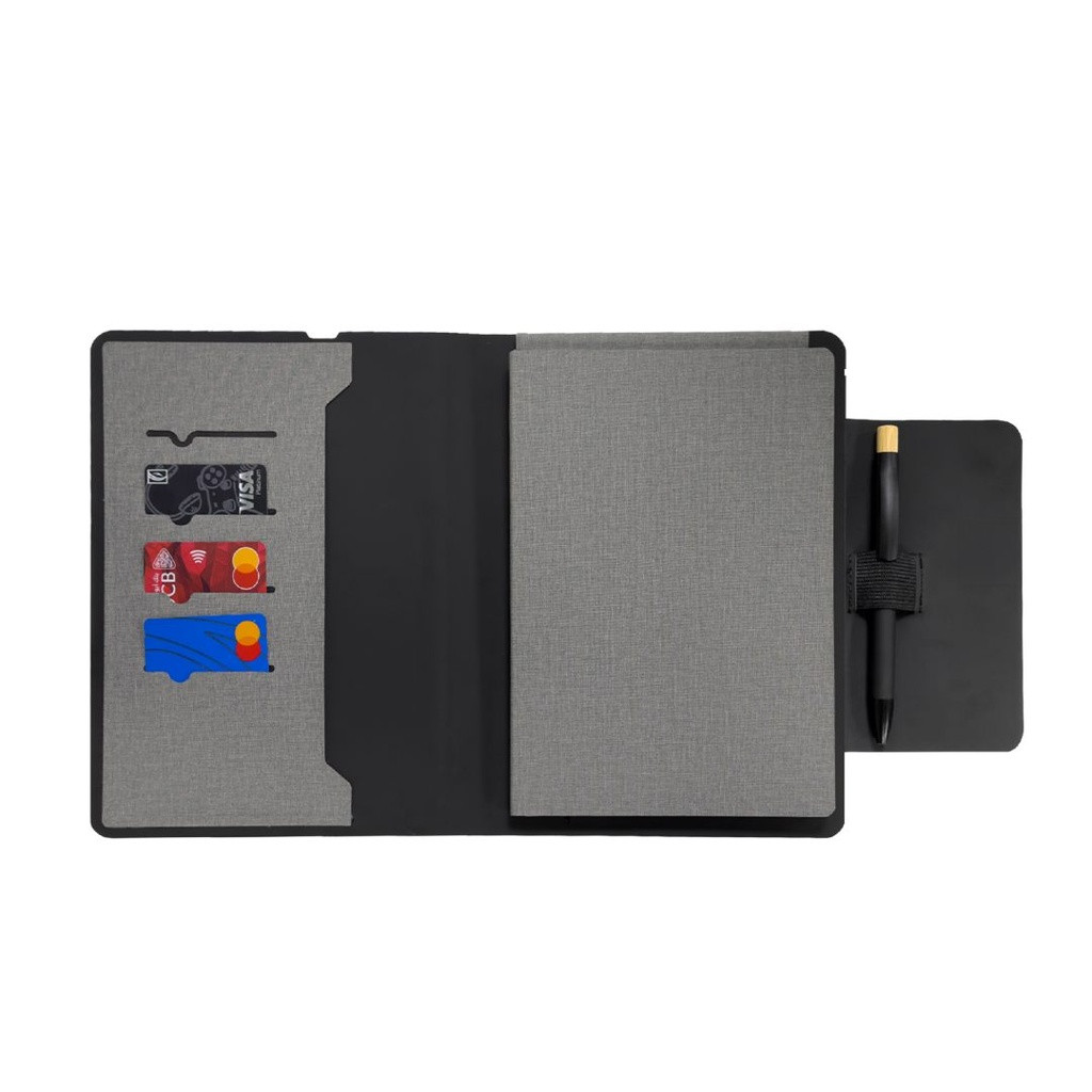 MagFolio - Santhome A5 PU Portfolio with 15W MagSafe Wireless Charger