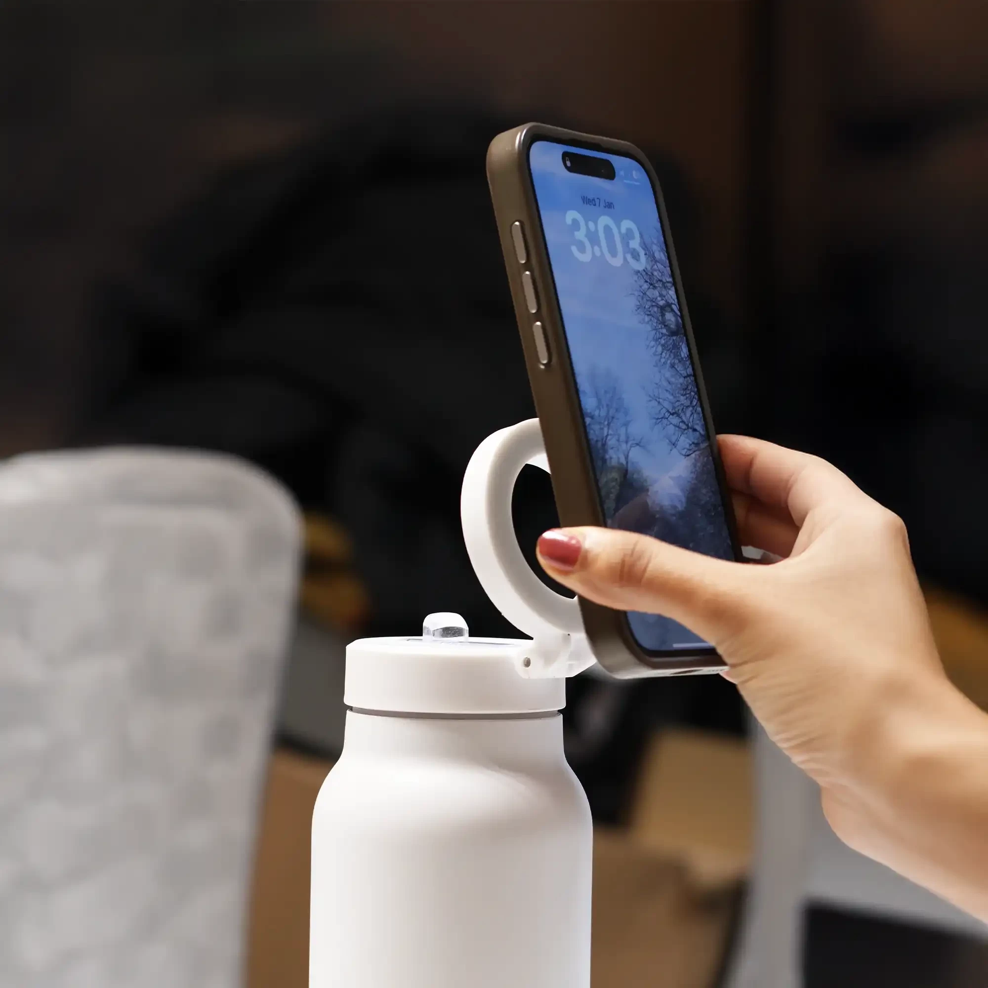 Magnetic Compatible Insulated Water Bottle
