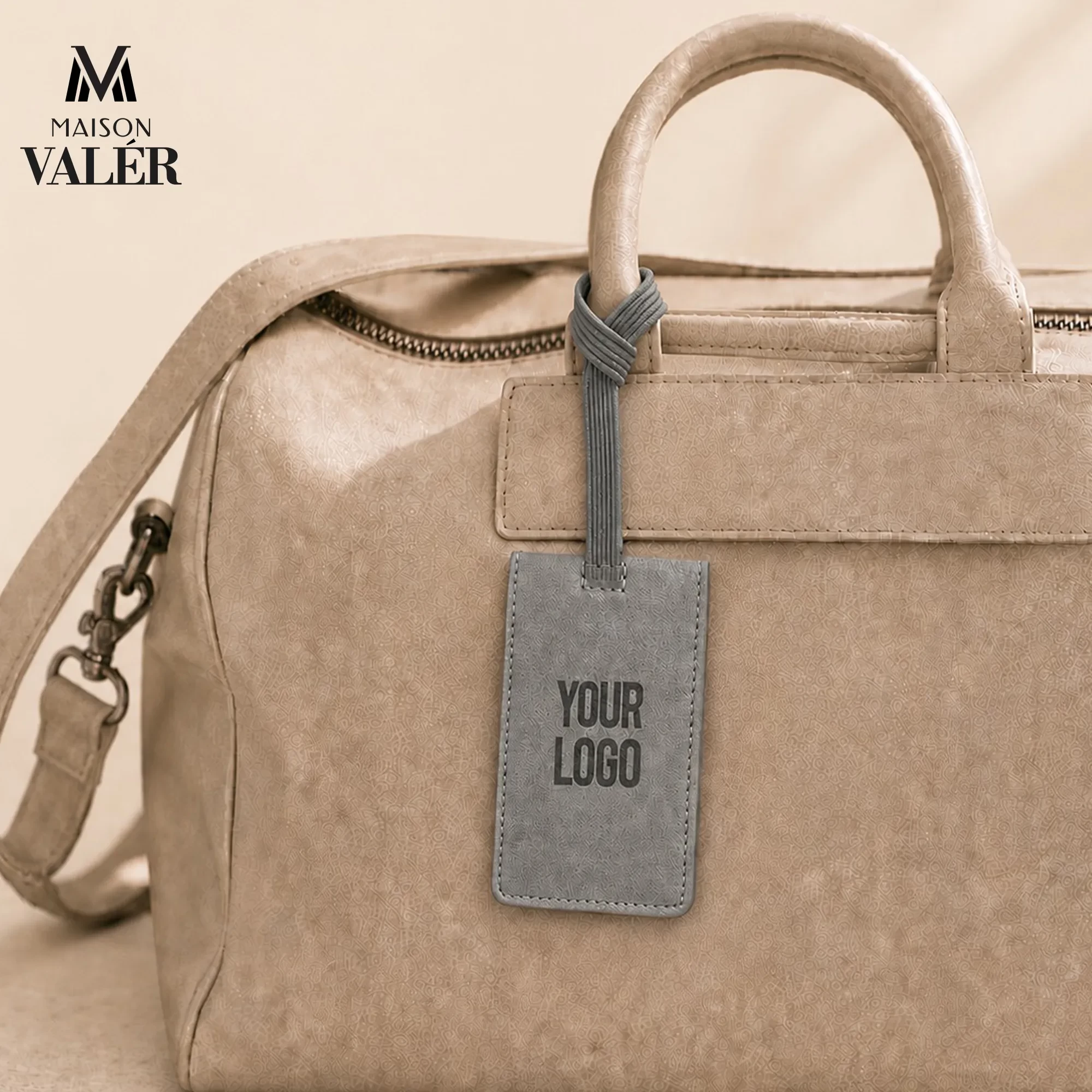 Premium Leather Luggage Tag