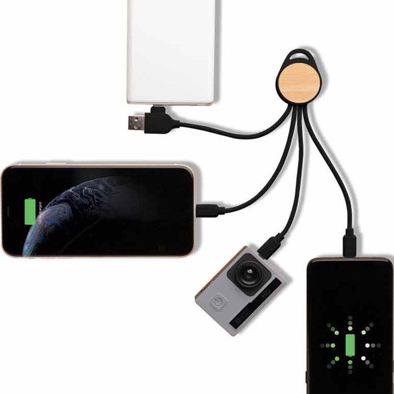 RCS Recycled 6-in-1 Multi Cable
