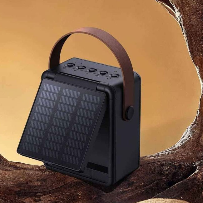 SOLA - @memorii RCS Recycled Solar Speaker & Lamp