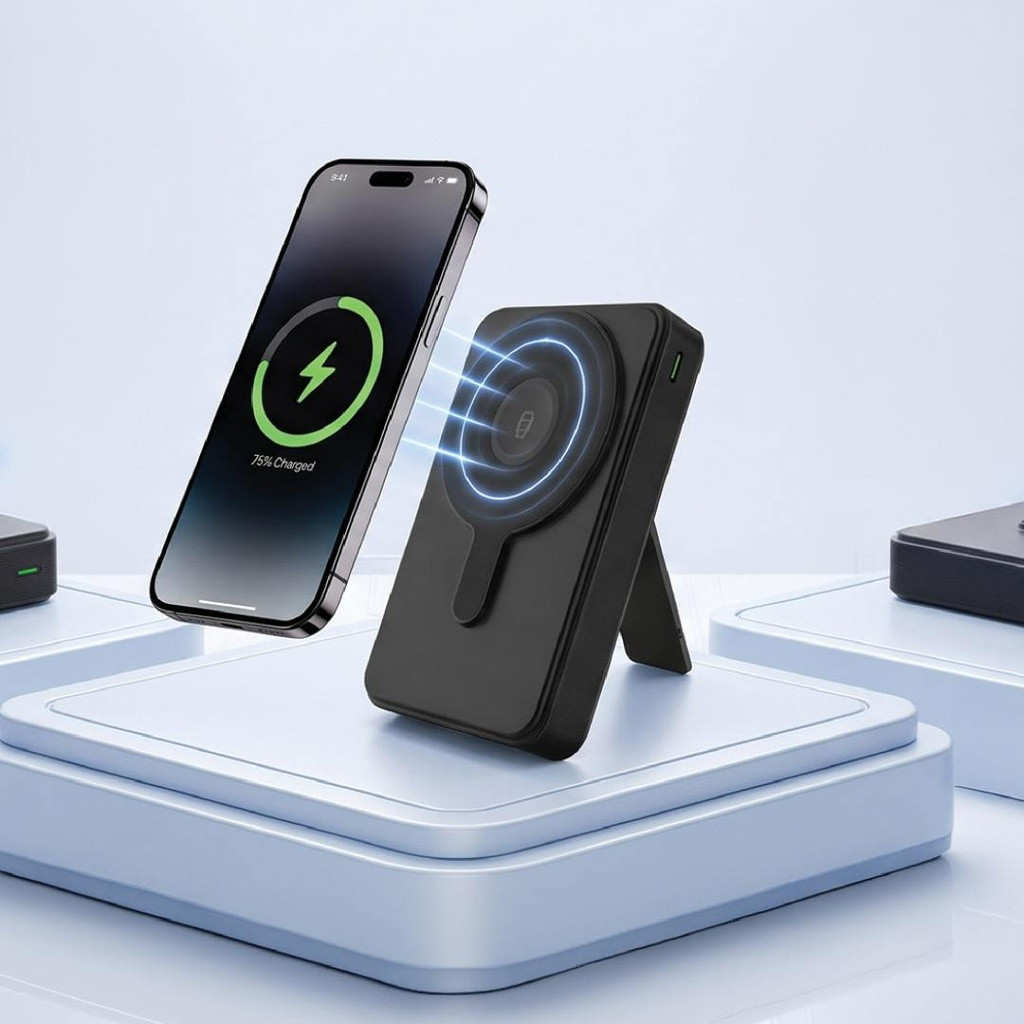 SOLARO - @memorii 10000 mAh All-in-One Wireless Powerbank