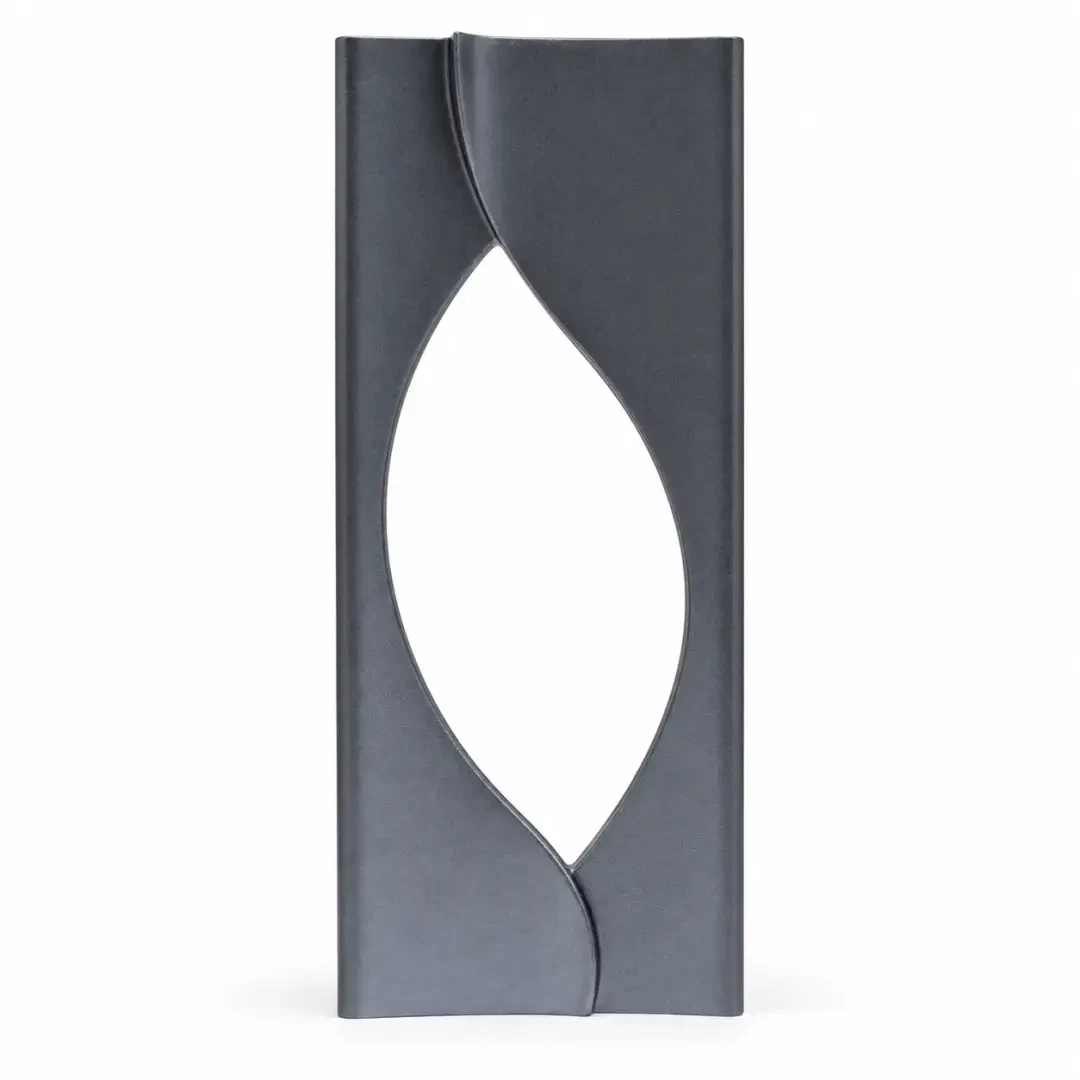 Silver Oval Accent Crystal Award Silver
