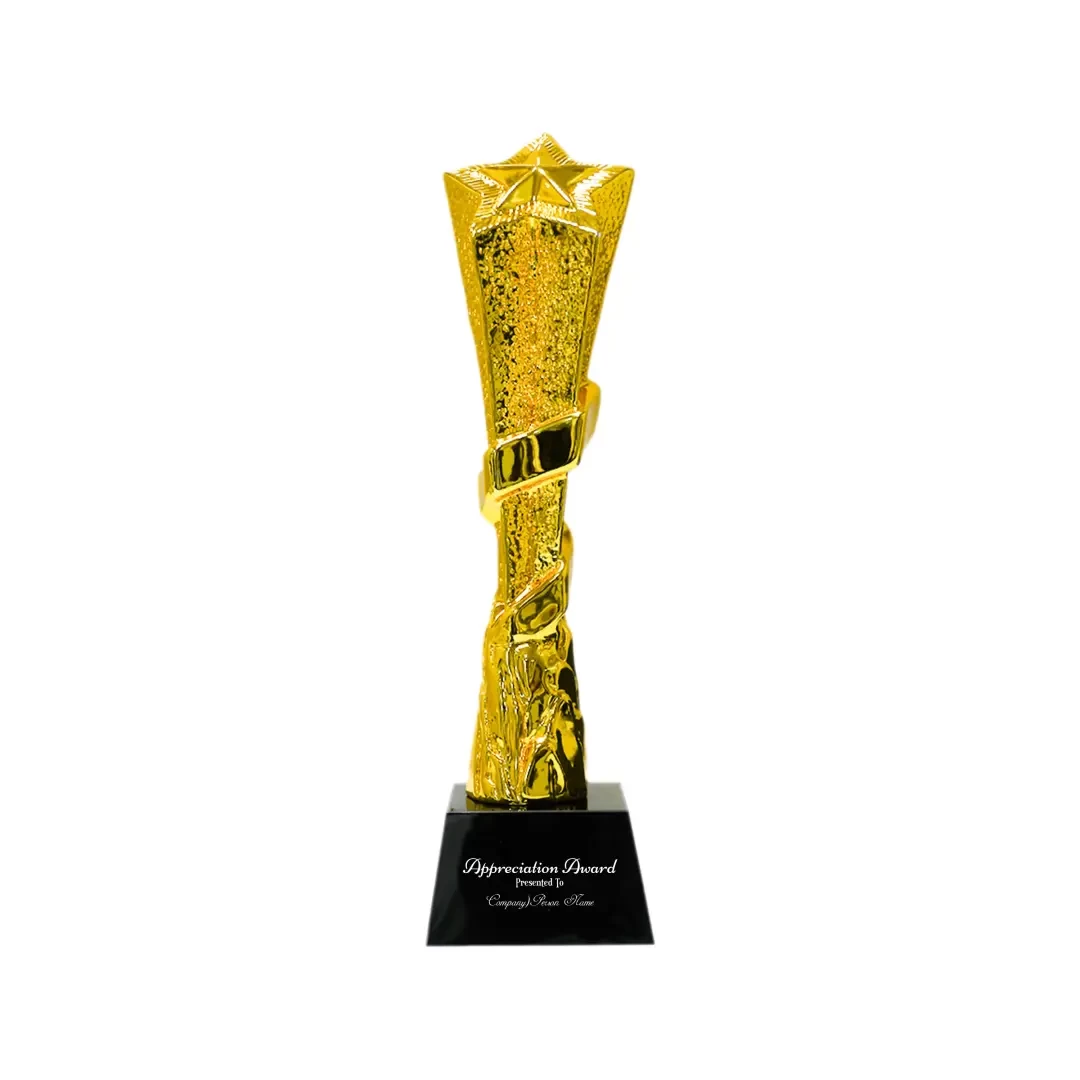 Slanted Star Gold Achievement Award