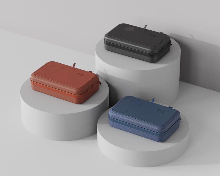 Tech Organizer | 3-in-1 Charging Travel Case with Built-In MagSafe Wireless Charger
