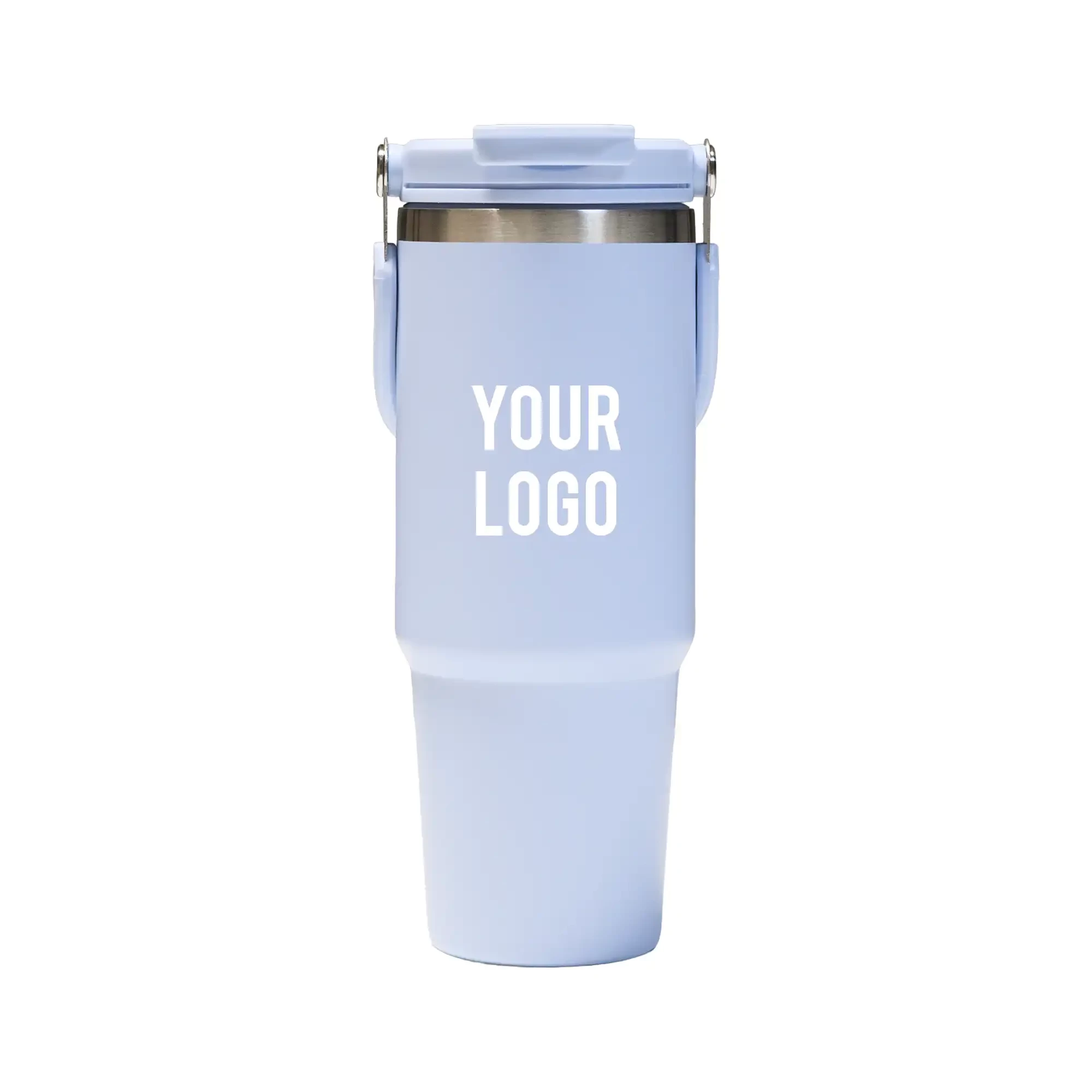 Tumbler with Handle and Sipper