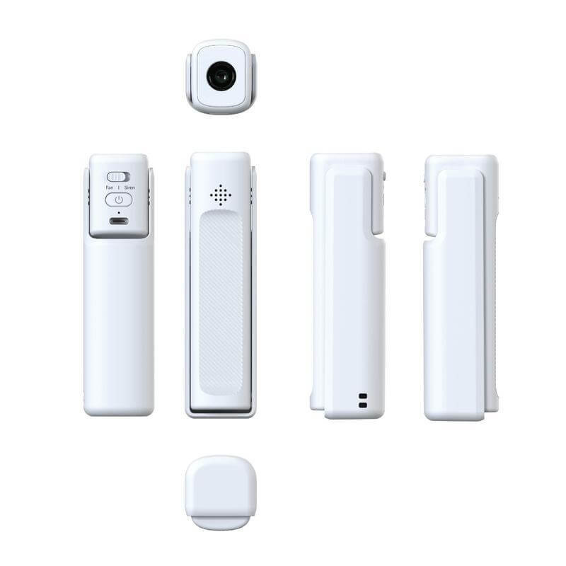 ZEPHYR - @memorii 4-in-1 Fan Powerbank, Safety Alarm & Torch