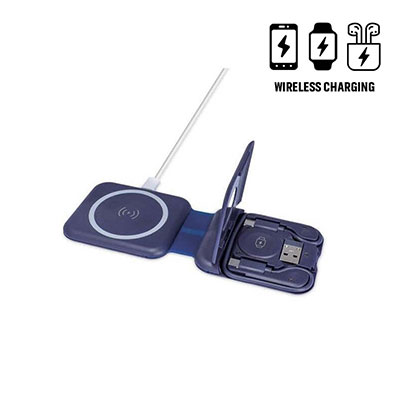 TURIN - @memorii Foldable Wireless Charger and Multicable Set