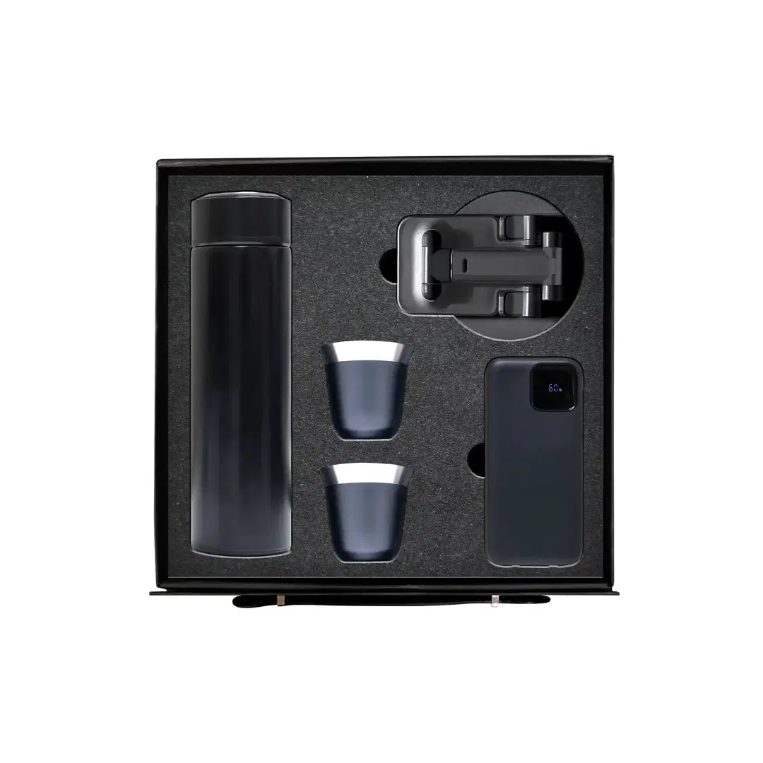 AeroSteel Tech 4-Piece Corporate Gift Set