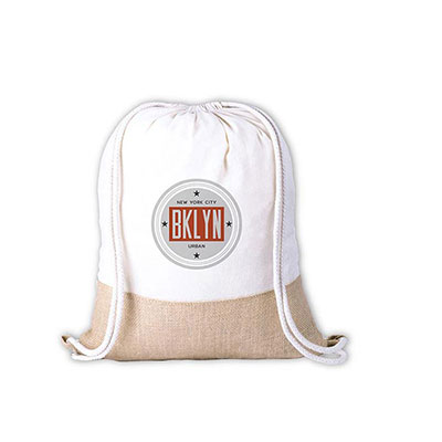 Manukau - Drawstring Backpack in Nature Line