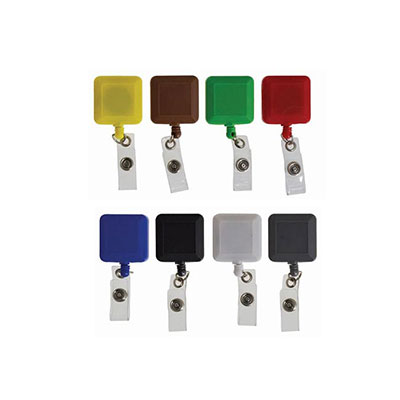 Square Badge Reel