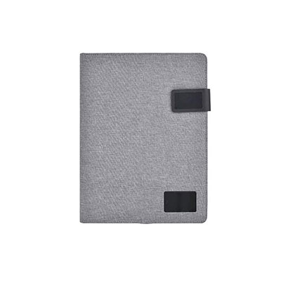 Agros -  A5 Portfolio With 4000 MAh Wireless Powerbank With Light-Up