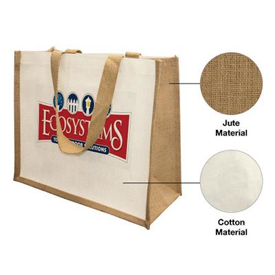 Jute and Cotton Shopping Bags