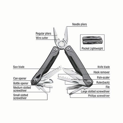Calipa - Multipurpose Tool Set 15 in 1