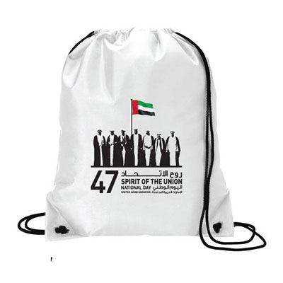 National Day Logo String Bags