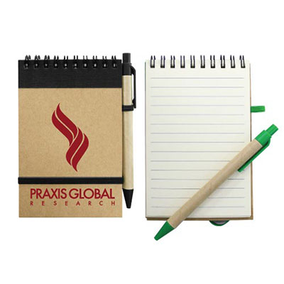 Recycled Notepads with Pen RNP-04