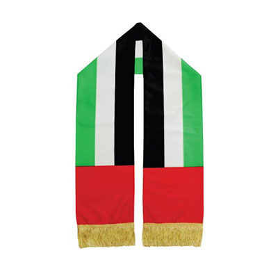 UAE Flag Wrap Knitted Scarf SC-06