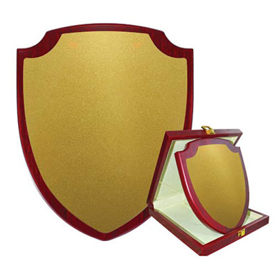 Wooden Plaque with Box Vertical Size