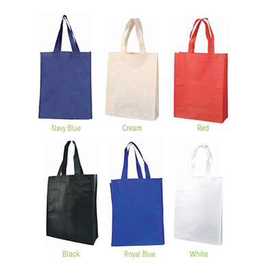 Non Woven Solid - Non Woven Shopping Bag Vertical